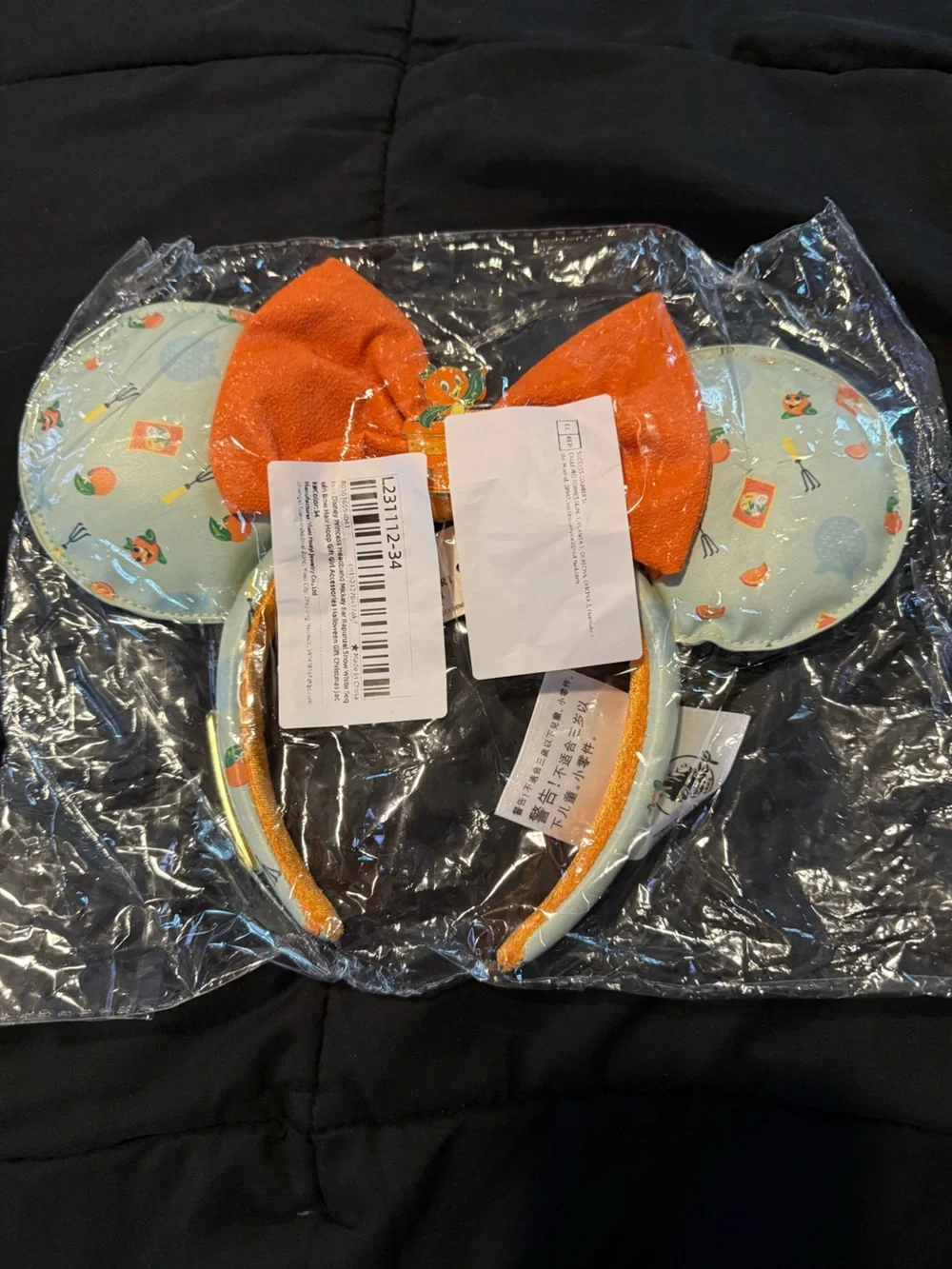 Orange Bird Mickey Ears
